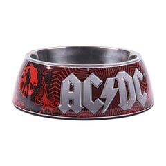 Кормушка для собак ACDC 760 ml меламин Красный Металл цена и информация | Миски, ящики для корма | 220.lv