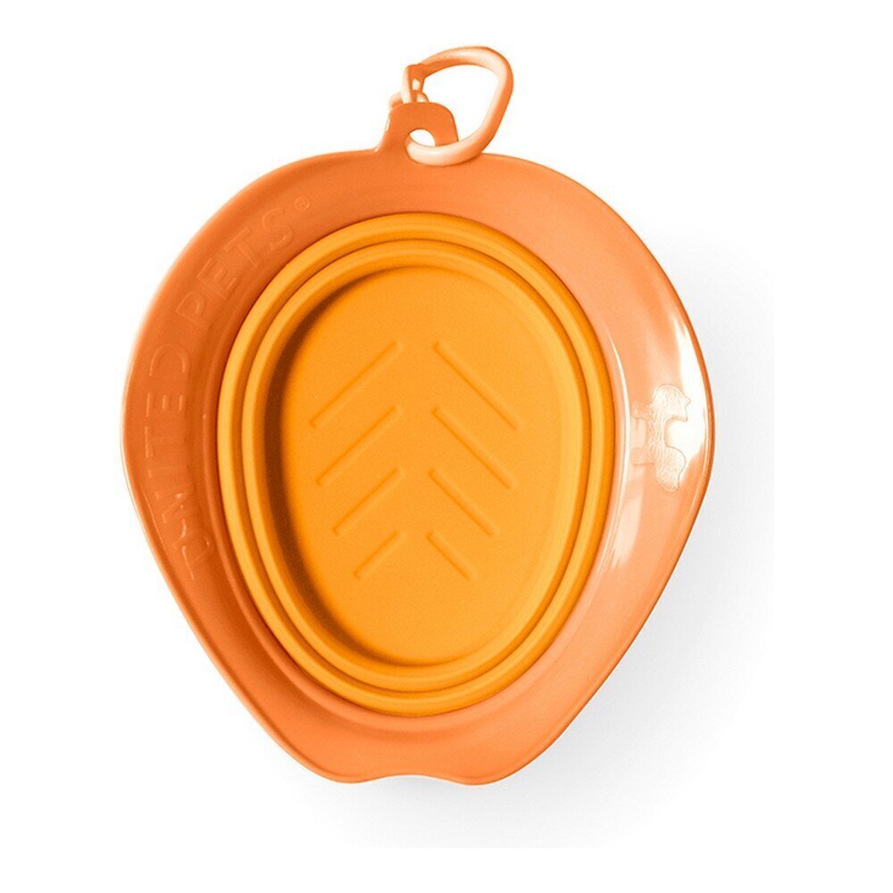 Ūdens padevējs United Pets Leaf Klēpjdators Oranžs цена и информация | Bļodas, kastes pārtikas | 220.lv