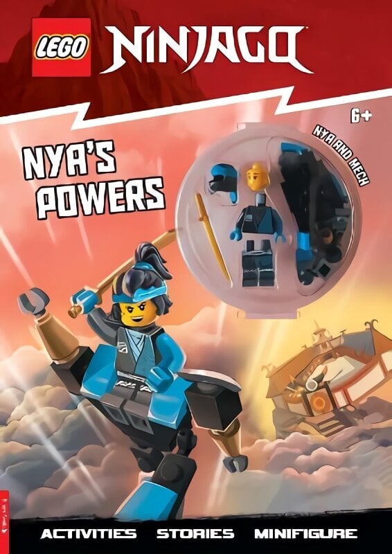 LEGO (R) NINJAGO (R): Nya's Powers (with Nya LEGO minifigure and mech) цена и информация | Grāmatas mazuļiem | 220.lv