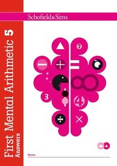 First Mental Arithmetic Answer Book 5, Bk. 5 Answers цена и информация | Книги для подростков и молодежи | 220.lv