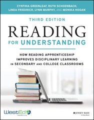 Reading for Understanding - How Reading Apprenticeship Improves Disciplinary Learning in Secondary and College Classrooms, Third Edition: How Reading Apprenticeship Improves Disciplinary Learning in Secondary and College Classrooms 3rd Edition цена и информация | Книги по социальным наукам | 220.lv