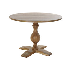 Обеденный стол DKD Home Decor Коричневый древесина акации (130 x 130 x 75 cm) цена и информация | Кухонные и обеденные столы | 220.lv