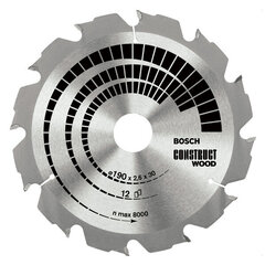 Пильный диск Bosch Construct Wood, 500 мм цена и информация | Пилы, циркулярные станки | 220.lv