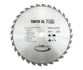 YATO ripzāģis WIDIA 400 x 30 mm 32 zobu 6085 cena un informācija | Rokas instrumenti | 220.lv