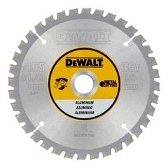 Пильный диск DeWalt, 165x20 мм цена и информация | Пилы, циркулярные станки | 220.lv