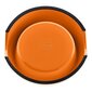 Suņu barotava Hunter Nerūsējošais tērauds Melamīna Oranžs (14,5 x 14,5 x 7 cm) cena un informācija | Bļodas, kastes pārtikas | 220.lv