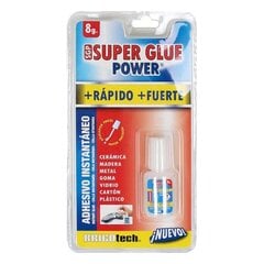 Līme Bricotech Super Glue Power (8 g) cena un informācija | Kancelejas preces | 220.lv