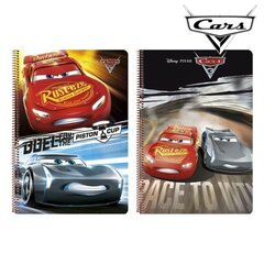 Записная книга на пружине Cars 511709066 A4 цена и информация | Канцелярия | 220.lv