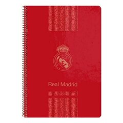 Записная книга на пружине Real Madrid C.F. 511957066 Красный A4 цена и информация | Канцелярия | 220.lv