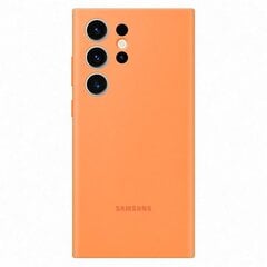 Samsung Galaxy S23 Ultra, Silicone Cover, oranžs kaina ir informacija | Telefonu vāciņi, maciņi | 220.lv