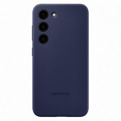 Samsung Galaxy S23, Silicone Cover, tumši zils cena un informācija | Telefonu vāciņi, maciņi | 220.lv