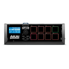 AKAI MPX8 Мобильный проигрыватель сэмплов SD SDHC USB MIDI Черный цена и информация | Принадлежности для музыкальных инструментов | 220.lv