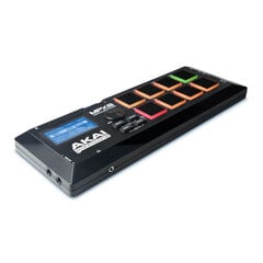 AKAI MPX8 Mobilais paraugatskaņotājs SD SDHC USB MIDI Black cena un informācija | Akai Mūzikas instrumenti un piederumi | 220.lv