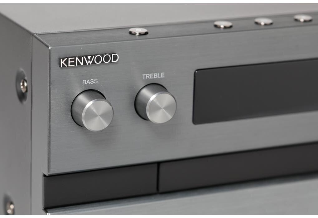 Kenwood M-918DAB-H mājas audio sistēma Mājas audio mikrosistēma 10 W Alumīnijs, Melns cena un informācija | Skaļruņi | 220.lv