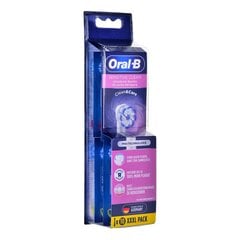 ORAL-B Sensitive Clean EB60-10 (Clean &amp; Care) Сменные насадки для электрических зубных щеток XXXL 10 шт. Белый цена и информация | Насадки для электрических зубных щеток | 220.lv