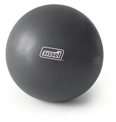 SISSEL® Pilates Soft Ball, 26 cm, pelēkā krāsā cena un informācija | Vingrošanas bumbas | 220.lv