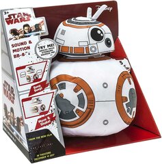 Interaktīva plīša rotaļlieta Droid BB-8 no filmas Star Wars (Zvaigžņu kari) cena un informācija | Mīkstās (plīša) rotaļlietas | 220.lv
