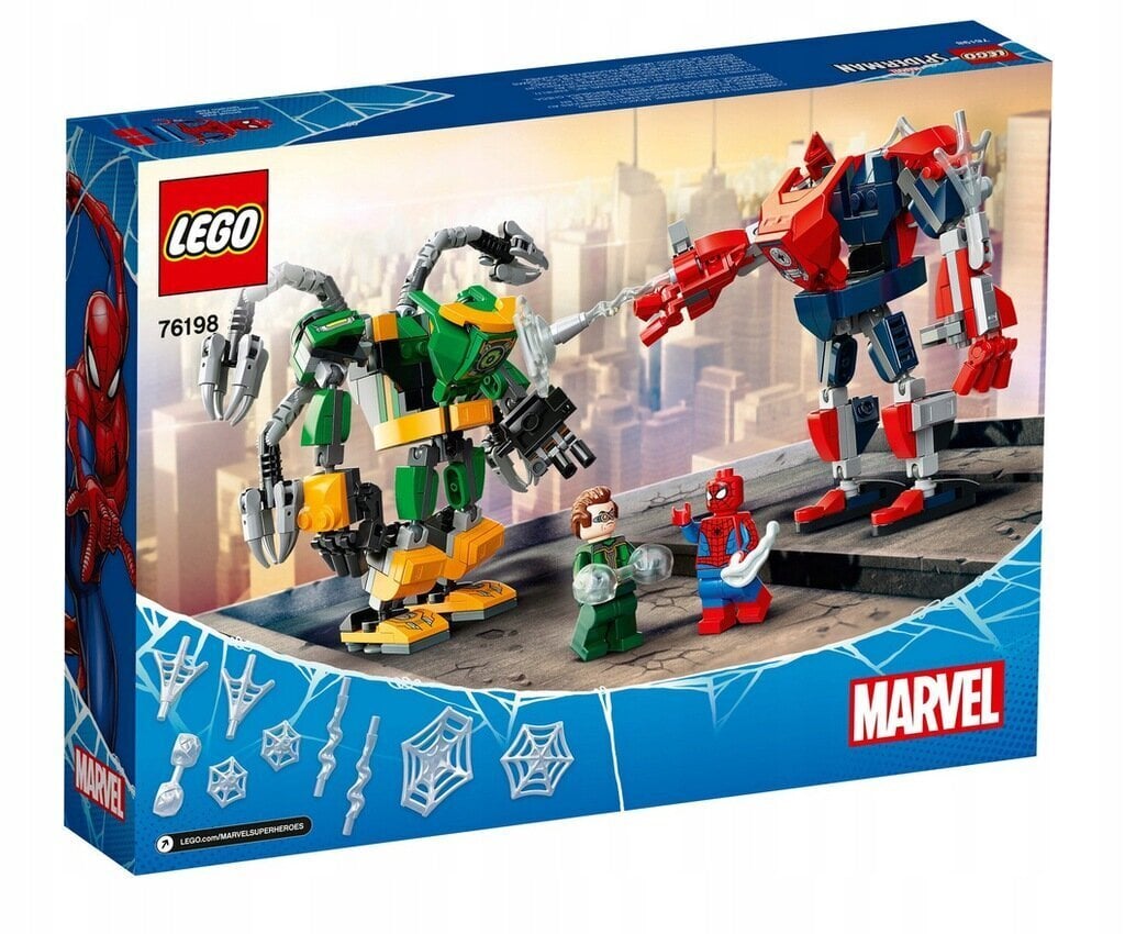 76198 LEGO® Super Heroes Zirnekļcilvēka kauja pret doktoru astoņiem cena un informācija | Konstruktori | 220.lv