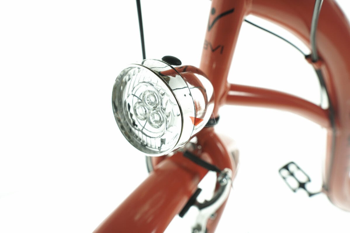 Sieviešu velosipēds Davi Lila, 160-185 cm augumam, 28" alumīnija rati, klūgas grozs, apelsīns цена и информация | Velosipēdi | 220.lv