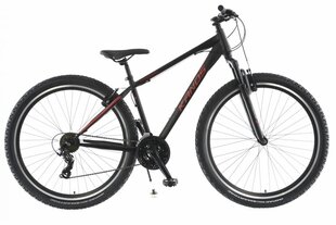 Vīriešu kalnu velosipēds Kands Guardian, 29" alumīnija rati, 166-181 cm augumam, Shimano, Melns/Sarkans cena un informācija | Velosipēdi | 220.lv