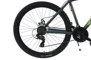 Vīriešu kalnu velosipēds Kands Spectro 2xDisc, 166-181cm, 27,5" alumīnija rati, Shimano, Grafīts цена и информация | Велосипеды | 220.lv