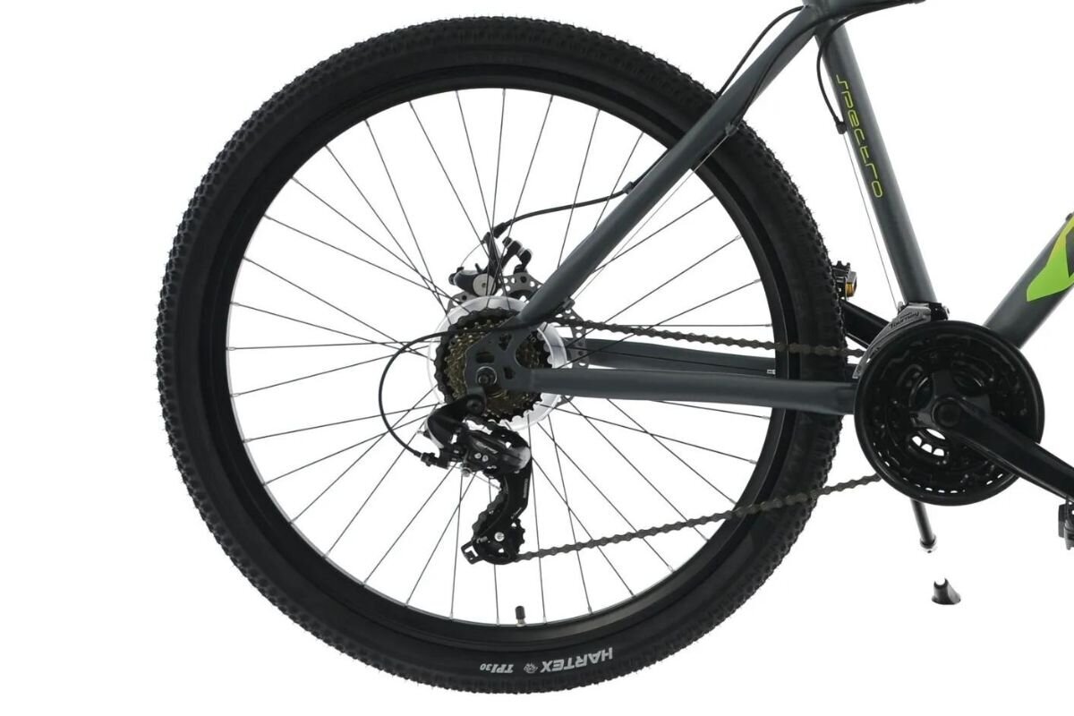 Vīriešu kalnu velosipēds Kands Spectro 2xDisc, 166-181cm, 27,5" alumīnija rati, Shimano, Grafīts cena un informācija | Velosipēdi | 220.lv