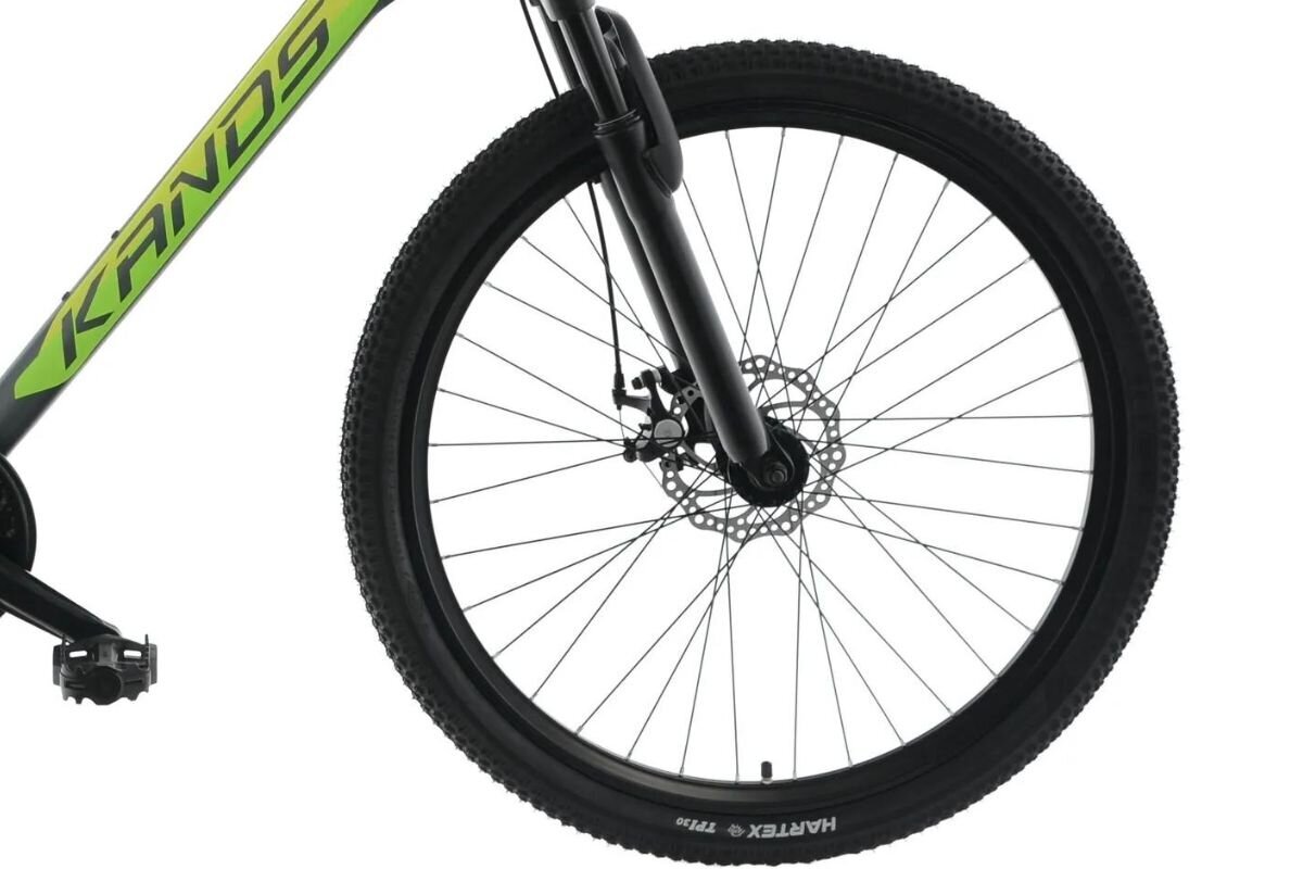 Vīriešu kalnu velosipēds Kands Spectro 2xDisc, 166-181cm, 27,5" alumīnija rati, Shimano, Grafīts cena un informācija | Velosipēdi | 220.lv