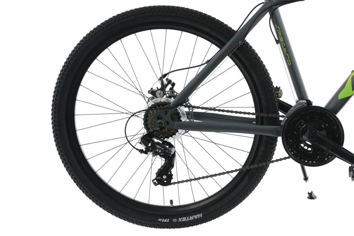 Vīriešu kalnu velosipēds Kands Spectro 2xDisc, 182-200 cm, 27,5" alumīnija rati, Shimano, Grafīts cena un informācija | Velosipēdi | 220.lv