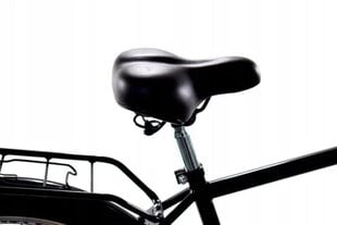 Vīriešu velosipēds Davi Man 1 spd, 28" 160-190 cm, melns kaina ir informacija | Velosipēdi | 220.lv