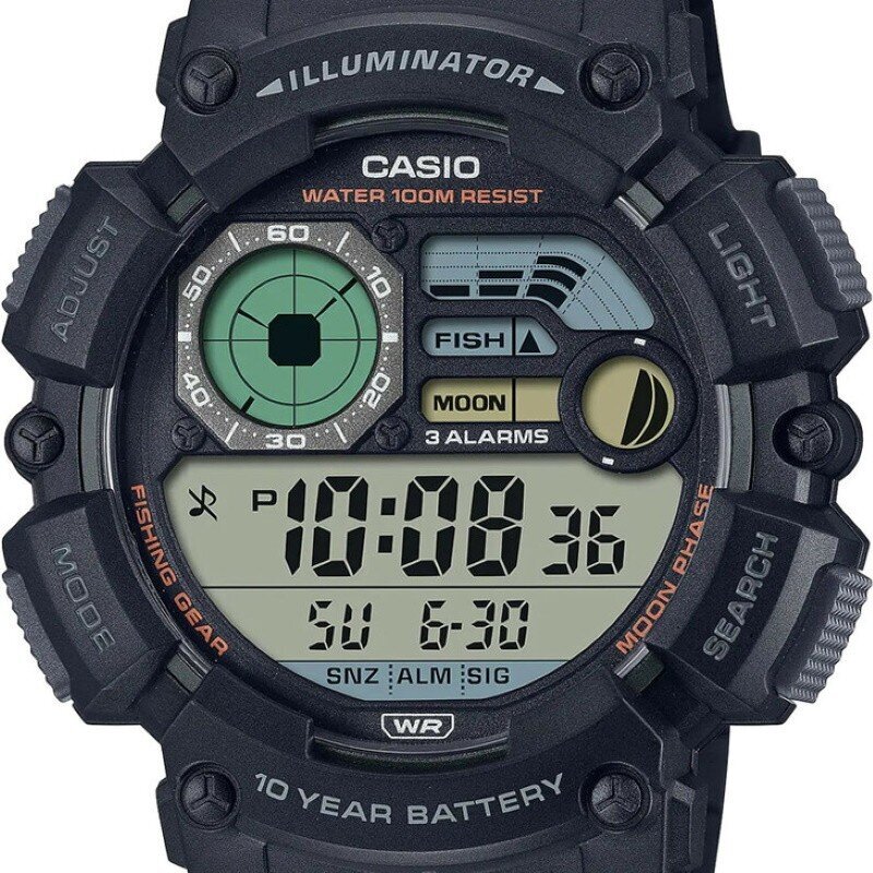 Rokas pulkstenis CASIO WS-1500H-1AVEF cena un informācija | Vīriešu pulksteņi | 220.lv