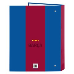 Папка-регистратор F.C. Barcelona, тёмно-бордовая / тёмно-синяя, A4 (26.5 x 33 x 4 см) цена и информация | Канцелярия | 220.lv