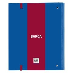 Папка-регистратор F.C. Barcelona A4, тёмно-бордовая / тёмно-синяя (27 x 32 x 3.5 см) цена и информация | Канцелярия | 220.lv