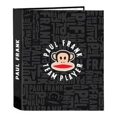 Mape Paul Frank Team Player Melns A4 (40 mm) cena un informācija | Kancelejas preces | 220.lv