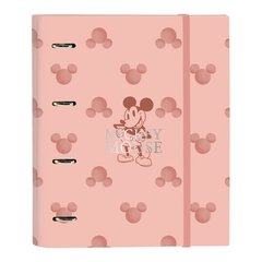 Mape Mickey Mouse Clubhouse Cotton A4 Rozā (35 mm) cena un informācija | Kancelejas preces | 220.lv