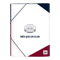 Organizatora Mape F.C. Barcelona Zils Sarkanbrūns A4 cena un informācija | Kancelejas preces | 220.lv