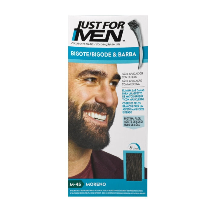 Krāsa bārdai un ūsām Just For Men Mustache Beard and Brown Pins, 28.4 g cena un informācija | Matu krāsas | 220.lv