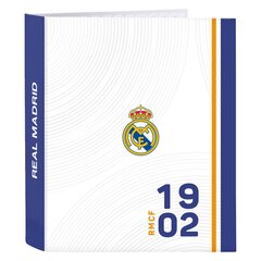 Mape Real Madrid C.F. Zils Balts A4 kaina ir informacija | Kancelejas preces | 220.lv