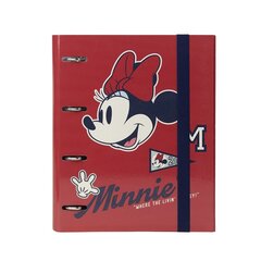 Mape Minnie Mouse A4 Sarkans (26 x 32 x 4 cm) cena un informācija | Kancelejas preces | 220.lv