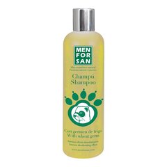 Šampūns Men for San Sesks Kviešu dīgsti (300 ml) cena un informācija | Kosmētiskie līdzekļi dzīvniekiem | 220.lv