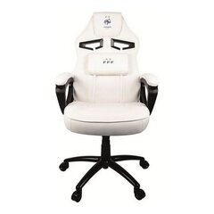 Spēļu krēsls KONIX France FFF balts cena un informācija | Biroja krēsli | 220.lv