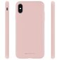 Mercury Silicone iPhone X|Xs różowo -piaskowy|pink sand cena un informācija | Telefonu vāciņi, maciņi | 220.lv