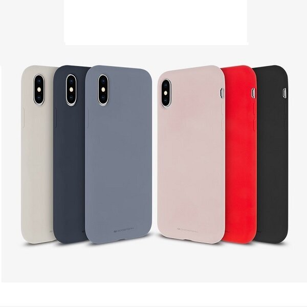 Mercury Silicone iPhone Xr czarny |black цена и информация | Telefonu vāciņi, maciņi | 220.lv