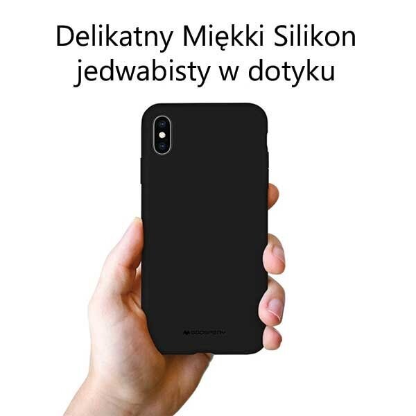 Mercury Silicone iPhone Xr czarny |black цена и информация | Telefonu vāciņi, maciņi | 220.lv