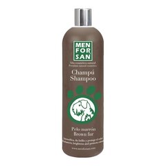 Šampūns Men for San Suns Kastaņkrāsas mati Ziedu (1 L) cena un informācija | Kosmētiskie līdzekļi dzīvniekiem | 220.lv