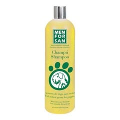 Šampūns Men for San Suns Kucēni Kviešu dīgsti (1 L) cena un informācija | Kosmētiskie līdzekļi dzīvniekiem | 220.lv