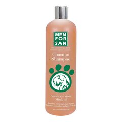 Šampūns Men for San Suns Minku eļļa Oranžs (1 L) cena un informācija | Kosmētiskie līdzekļi dzīvniekiem | 220.lv