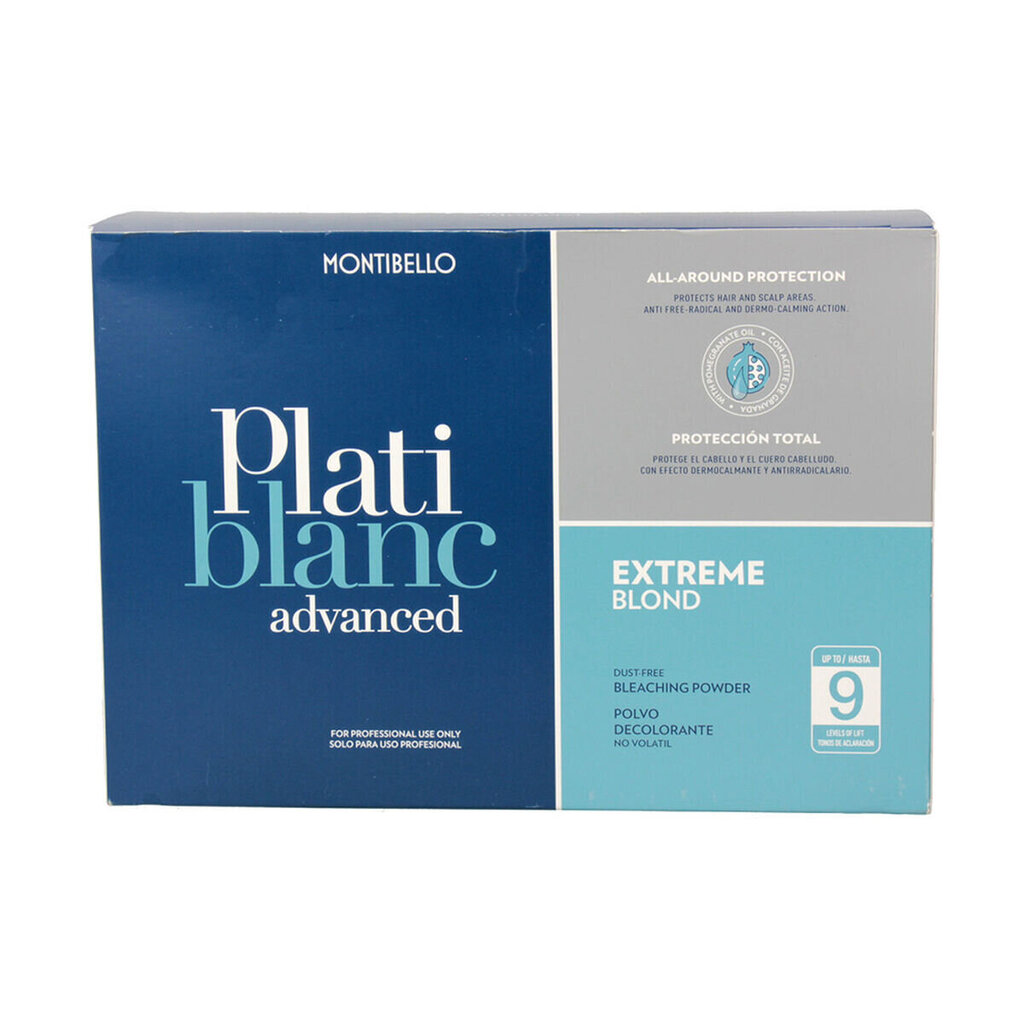 Izgaismotājs Montibello Platiblanc Advanced Extreme Blond Pūderēts (30 g) cena un informācija | Matu krāsas | 220.lv