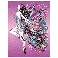 Dimanta mozaīka Sequin Art Fairy, 21 x 28 cm cena un informācija | Dimantu mozaīkas | 220.lv
