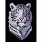 Dimantu mozaīka Sequin Art Snow Tiger, 25 x 34 cm цена и информация | Dimantu mozaīkas | 220.lv