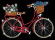 Dimantu mozaīka Sequin Art Bicycle, 25 x 34 cm cena un informācija | Dimantu mozaīkas | 220.lv